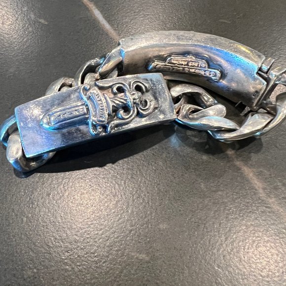 Authentic Chrome Hearts Silve Bracelet - Picture 6 of 9